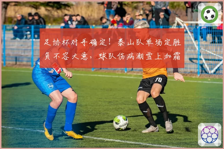 足协杯对手确定!泰山队单场定胜负不容大意,球队伤病潮雪上加霜